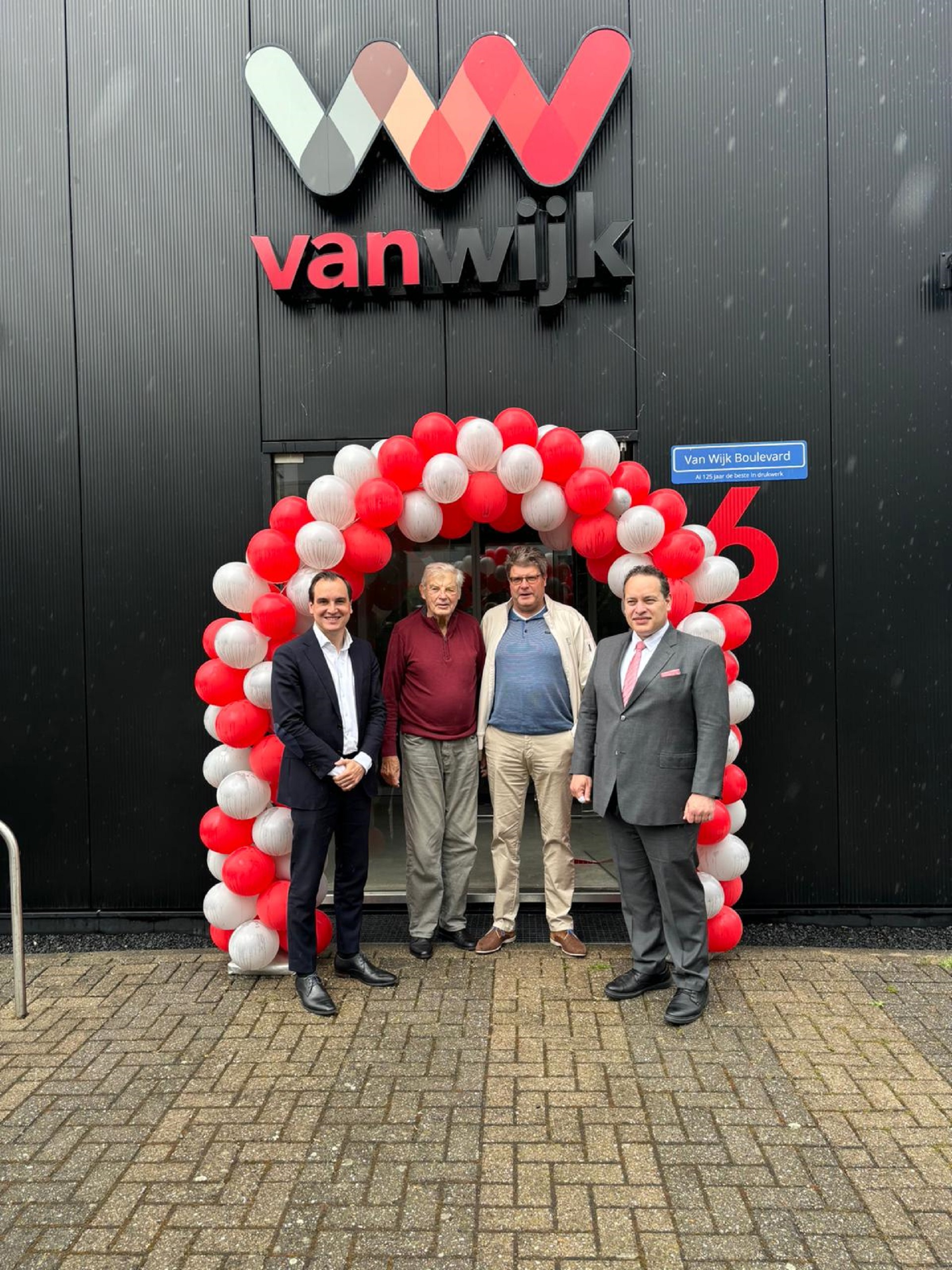 Drukkerij van Wijk 125 jaar