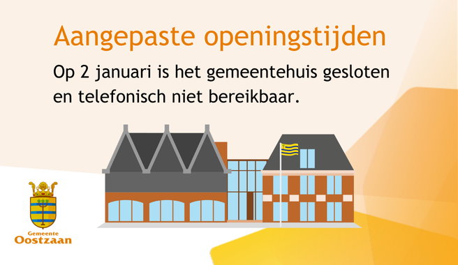 2 januari gesloten