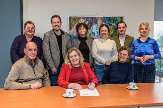 De ondertekenaars van de prestatieafspraken